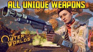 The Outer Worlds all unique weapons locations (Part 1)