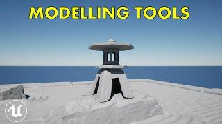Unreal Engine 5 Modelling Tools Tutorial  - Learn How To Create Models