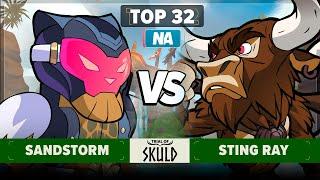 STING RAY vs Sandstorm - Top 32 - Trial of Skuld - NA 1v1