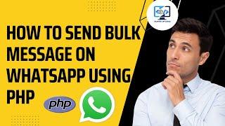 How to Send Bulk Message on WhatsApp using PHP || Live Demo || RC Panel || Whatsapp API | Easy Way 