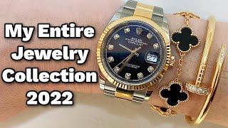 My Jewelry Collection 2022 || Cartier, VCA, Rolex & more