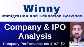 Winny Immigration IPO | Winny Immigration and Education Services IPO | GMP | Review | Analysis