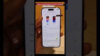 How to set up Always on Display on iPhone 16 Pro Max ??#shorts #techszoom #iphone16promax #iphone16