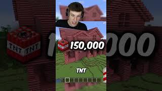 Exploding 1,000,000 TNT in Minecraft!