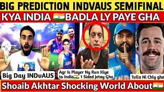 Can INDIA Beat AUSTRALIA in Semifinal CT25? Big Prediction Shoaib Akhtar About Team Ind| #indvaus