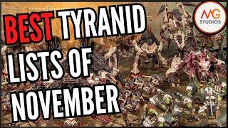 BEST Tyranid Lists of November 2024 | Warhammer 40k 10th Ed