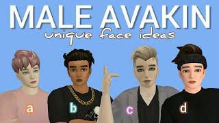 MALE AVAKIN (unique male face ideas for Avakin Life) | Louraine Louraine Sinta