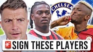 Chelsea Need LEAO and OSIMHEN this SUMMER | ESTÊVÃO IS INSANE 