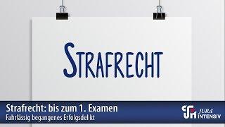 Basis-Wissen Fahrlässig begangenes Erfolgsdelikt