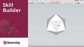 How to use alignement tools in SketchUp - Skill Builder