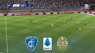 Empoli FC vs Hellas Verona | Pes 2021 | Ultimate Atmosphere Mod