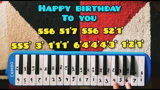 Happy birthday not angka pianika