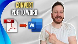 How To Convert PDF To Word