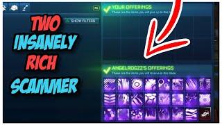 Two Insanely Rich Scammer Loses Their Whole Inventory… (Rocket League)