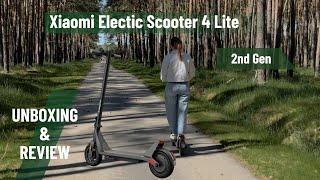 Xiaomi Mi Electric Scooter 4 Lite (2nd Gen) unboxing and quick review. Part 1