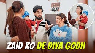 ZAID KO DE DIYA GODH | Family Fitness