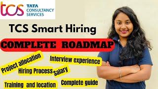 TCS Smart hiring||complete road map|| Interview & Exam preparation || TCS Salary|| BSC BCA