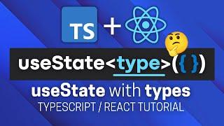 React useState With TypeScript (Typed useState TypeScript Tutorial)