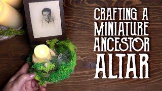 Miniature Ancestor Altar  - DIY Craft Kit - Protection Magic  - Magical Crafting