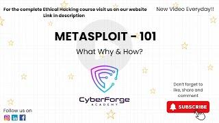 Metasploit 101 and Cyber News - Online Sync meetup by CyberForge Academy