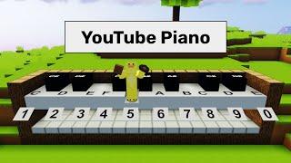 Minecraft Noteblock Piano - Play It With Your Computer Keyboard