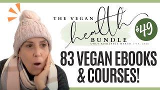 Get 83 Vegan eBooks & Courses (Over $5K Value) for Just $49! The 2025 Vegan Health Bundle Is Here!