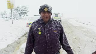 Winter Wonderland in South Africa - Tonga's first time in the snow