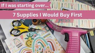 7 Supplies I Would Buy Right Away If I Had to Start Over