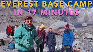 Everest Base Camp Trekking in 17 Minutes - FULL Journey VLOG