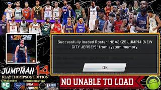 NBA2K20 to NBA2K25 JUMPMAN 14  FIXED - UNABLE TO LOAD •with PARIS OLYMPICS 2024 x FIBA x PBA ROSTER