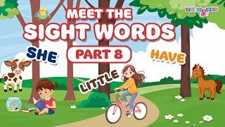 Sight Words Part 8: She, Have, Little | Learn Sight Words for Kids