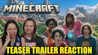 Minecraft Movie Teaser Trailer | Reaction & Review