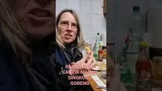 REAKSI BULE CANTIK MAKAN SINGKONG GORENG