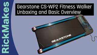 Gearstone CS-WP2 Fitness Walker Unboxing and Basic Overview