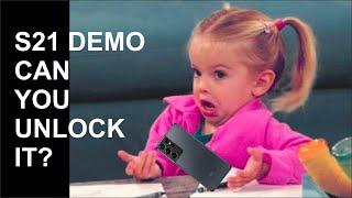 Galaxy S21 Demo: How to check if network can be unlocked