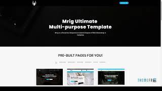 Mrig - Multi-purpose Template