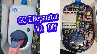 GO-E V2 Reparatur häufige Fehler schütz