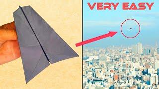 Origami Paper Plane Fly Far Away - How to Make the Best Flying Paper Airplane That Fly Far