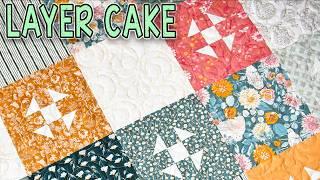 Vintage Wings | Layer Cake Quilt Pattern | Shoo Fly Quilt Block | Beginner Friendly Quilt Pattern