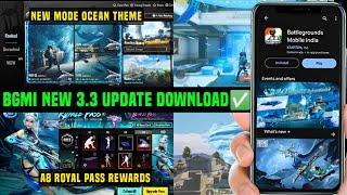 BGMI 3.3 UPDATE IS HERE | BGMI NEW UPDATE 3.3 RELEASE DATE | PUBG NEW MODE A8 ROYAL PASS KAB AAYEGA