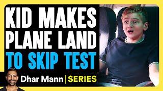 Mischief Mikey S1 E03: Kid Makes Plane Land To Skip Test | Dhar Mann Studios