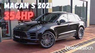 Porsche Macan S 2021 (354hp) - Walkaround & Exhaust sound