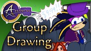 I somehow got roped into a massively multiplayer online drawing group