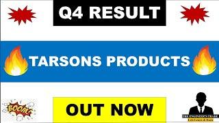 Tarsons Q4 Results 2024 | Tarsons Share Latest News | Tarsons Products Share Latest News | Tarsons