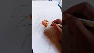 drawing goku #viralvideo #drawing #shorts #trending #hand