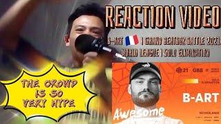 B-ART I GRAND BEATBOX BATTLE 2021: WORLD LEAGUE I Solo Elimination - REACTION VIDEO BY J-HILL