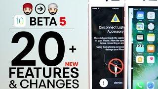 iOS 10 Beta 5! 20+ New Features & Changes Review