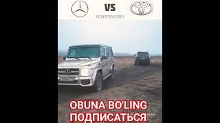 MERSEDES AMG VS TAYOTA PRADO #Toyota #mercedes #amg #anime #avto #bozor #cr7 #gentra #new #ronaldo