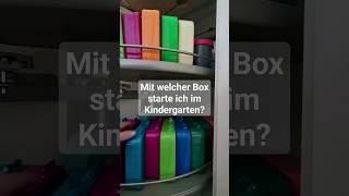 Boxen für den KiGa Start #brotdose ##brotzeit #pausenbrot #kindergarten