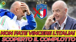 COMPLOTTO CONTRO L'ITALIA: Intercettazione shock Infantino! Vuole farci perdere l'Europeo!!